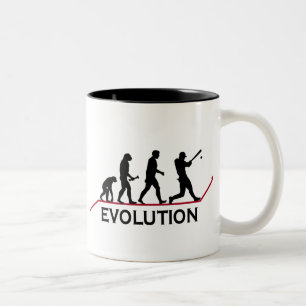 Baseball Evolution mug