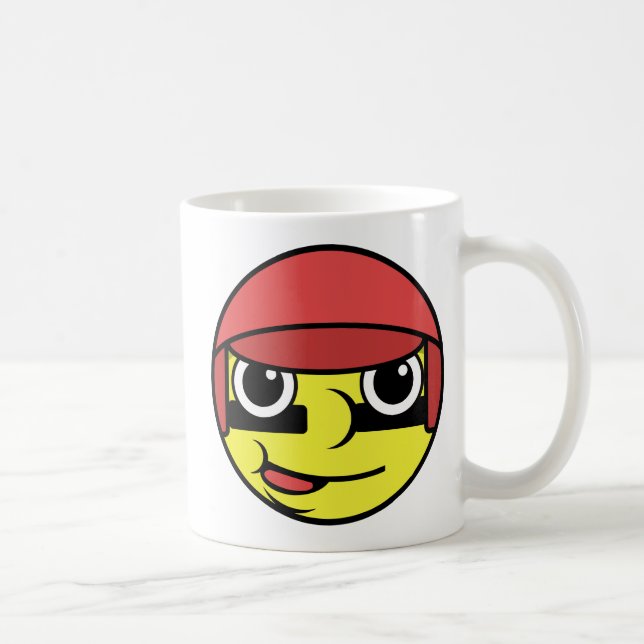 Baseball Face Coffee Mug (Right)