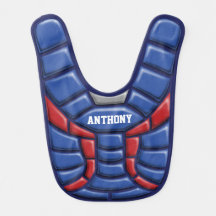 Baseball Fan-tastic_Catcher Chest Protector_BL_RD