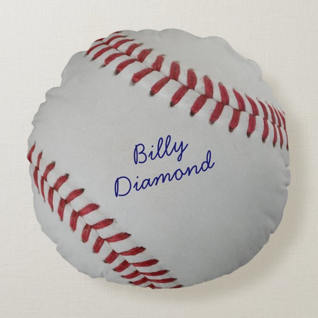 Baseball Fan-tastic_pitch perfect_personalized Round Pillow (Front)