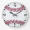 Baseball Fan Wall Clock