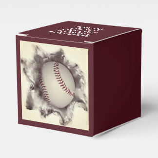 Baseball  favor box