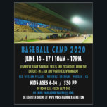 Baseball Field Landscape, Baseball Camp Advert Flyer<br><div class="desc">Baseball Field Landscape,  Baseball Camp Advertising Flyers By The Business Card Store.</div>