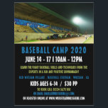 Baseball Field Landscape, Baseball Camp Advert Flyer<br><div class="desc">Baseball Field Landscape,  Baseball Camp Advertising Flyers By The Business Card Store.</div>