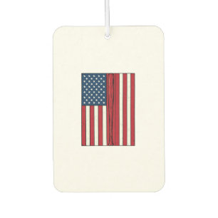 Baseball Flag Distressed Vintage Vector Design_1 Air Freshener