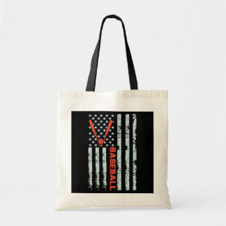 Baseball Flag Sports Lovers Sport Men Women Kids Tote Bag