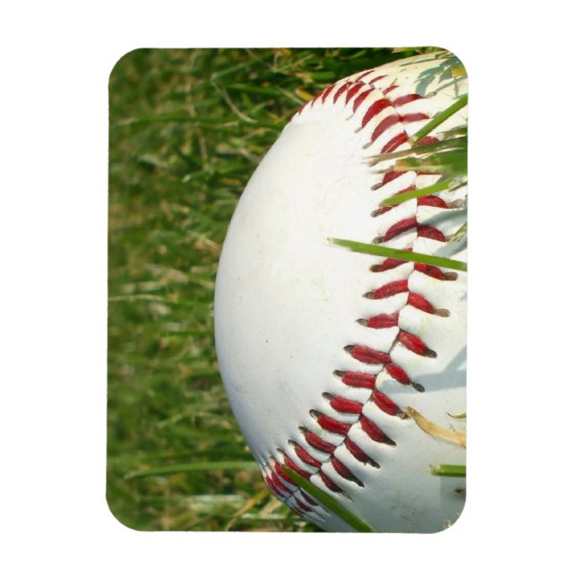 Baseball flexible magnet (Vertical)