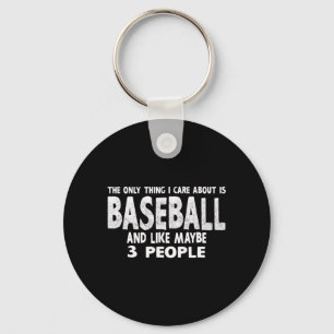 Baseball for Boy Girl Teen Fun Gift Keychain