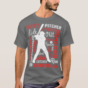 Baseball for Men Women Boys Girls Kids Softball Lo T-Shirt