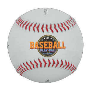 baseball . game ball personalized