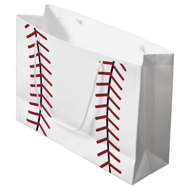 Baseball Gift Bag (Front Angled)