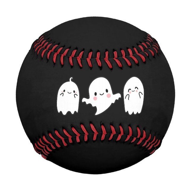 Baseball Gift with Name, Halloween Trick or Treat (Front)