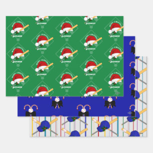 Baseball Gift Wrap HAMbyWG
