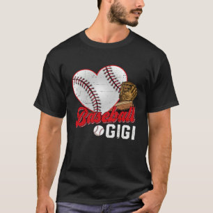 Baseball Gigi Baseball Cute Mother s Day Girl Wom T-Shirt