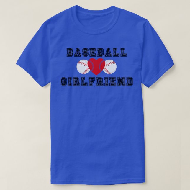 Baseball Girlfriend 1 T-Shirt (Design Front)