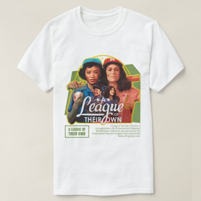 baseball girls - a league of their own   T-Shirt (Design Front)