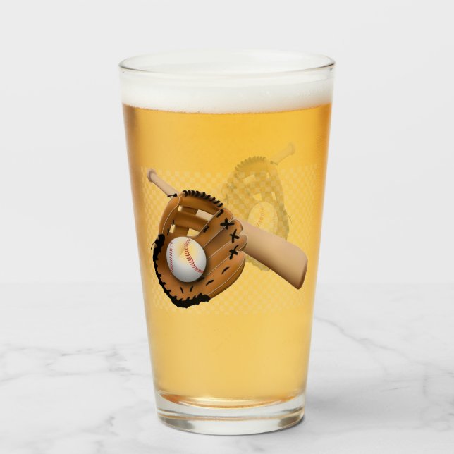 Baseball Glass (Front Filled)