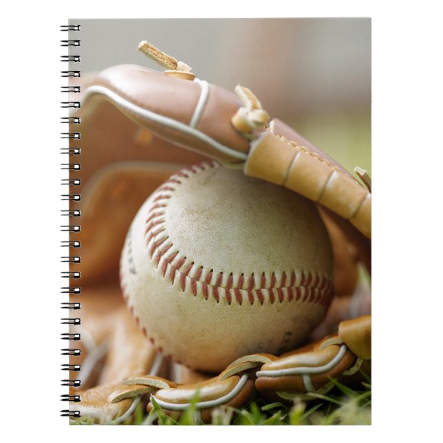 Baseball Glove and Ball Notebook (Front)