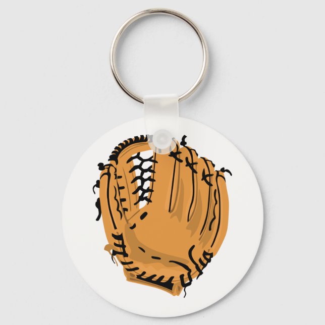 Baseball Glove Keychain (Front)
