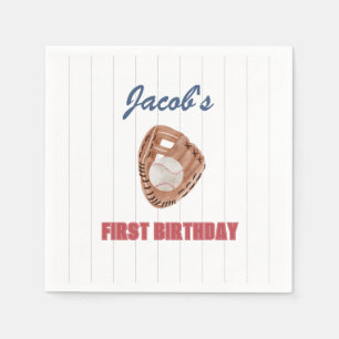 baseball glove napkin