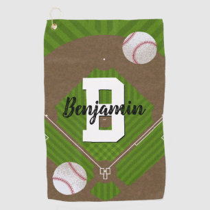 Baseball Golf Towel