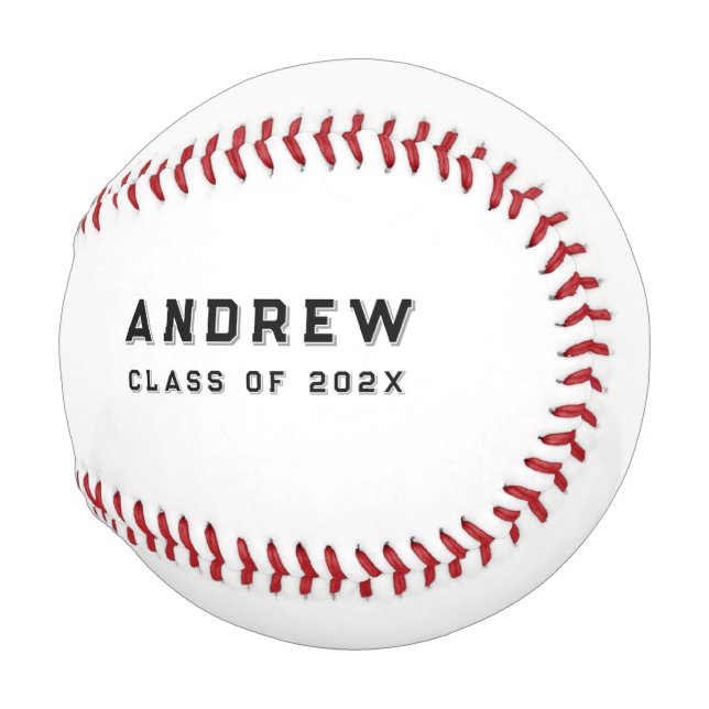Baseball Graduation Keepsake Gift (Front Right)