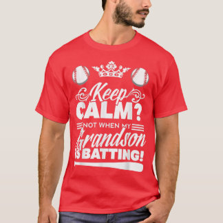 Baseball Grandma Baseball Grandpa T-Shirt