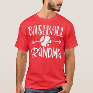 Baseball Grandma  from Grandson Cute Arrow Heart G T-Shirt
