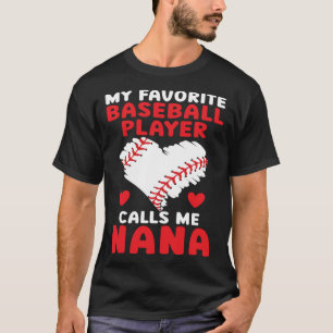 Baseball Grandma Grandmother Granny Grandparents D T-Shirt