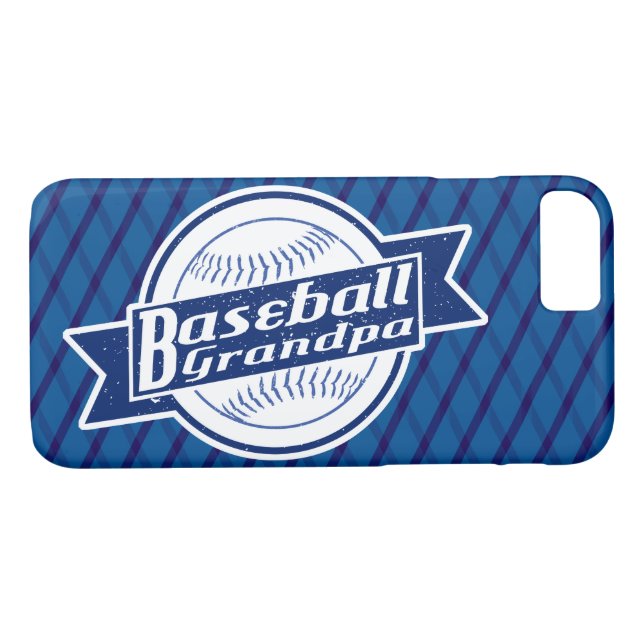 Baseball Grandpa Phone Case (Back (Horizontal))