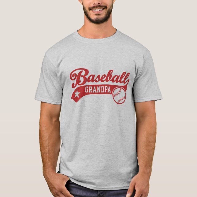 Baseball Grandpa T-Shirt (Front)