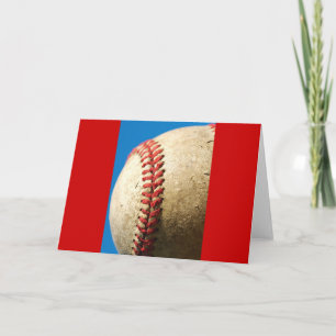 Baseball Greeting Card