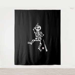 Baseball Halloween baseball Tapestry