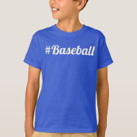 Baseball Hashtag Youth Fan Must-Have