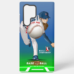Baseball Hero with Million Dollar Arm Samsung Galaxy Case