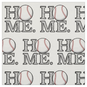 Baseball Home Fabric