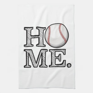 Baseball Home Kitchen Towel