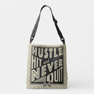 Baseball Hustle Hit Never Quit Bag