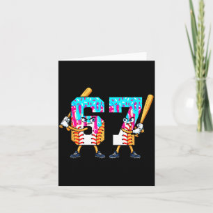 Baseball Ice Cream 67 Six Seven Cool Player 6 7 Dr Card