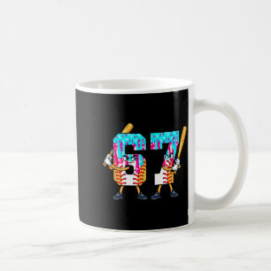 Baseball Ice Cream 67 Six Seven Cool Player 6 7 Dr Coffee Mug