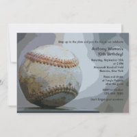 Baseball Invitation