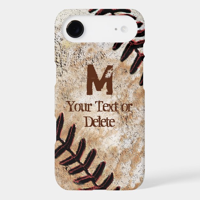 Baseball iPhone Cases Personalized iPhone 6 Plus (Back)