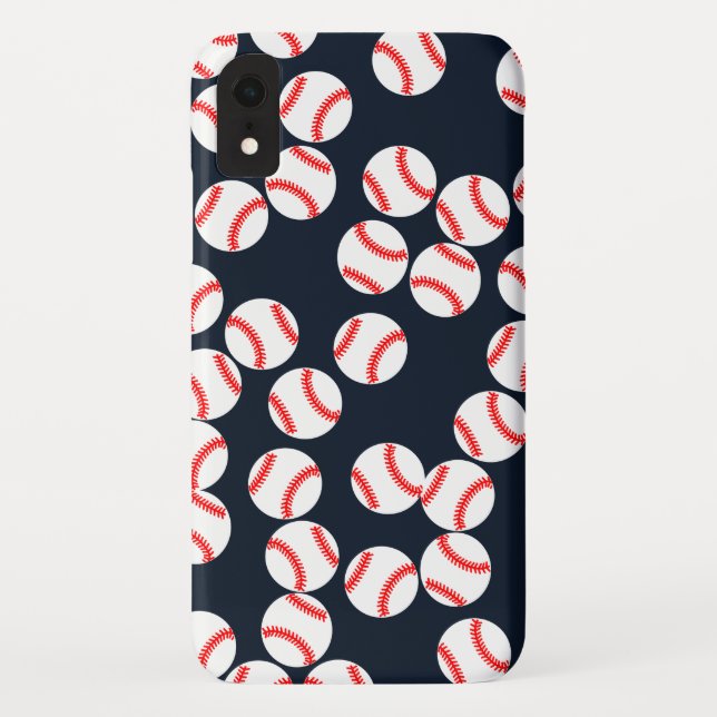 Baseball iPhone XR Cases (Back)