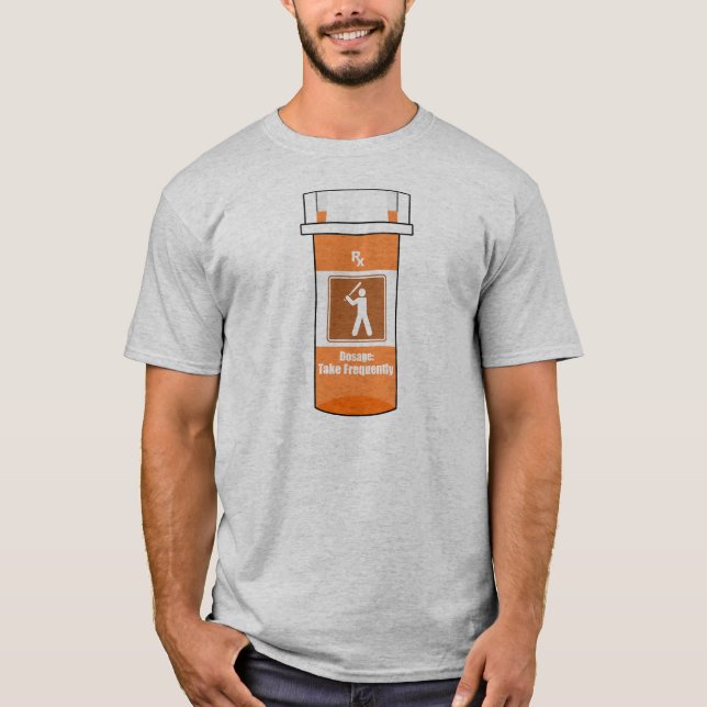 Baseball Is My Drug T-Shirt (Front)