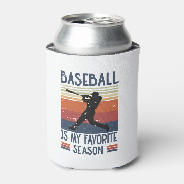 Baseball Is My Favourite Season Can Cooler (Can Front)