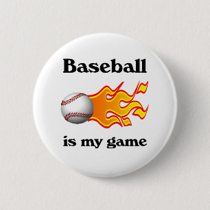 Baseball Is My Game Button