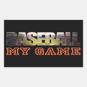 Baseball is My Game Sticker