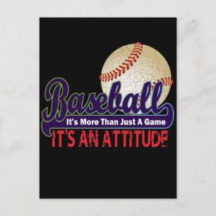BASEBALL - IT'S MORE THAN JUST A GAME POSTCARD
