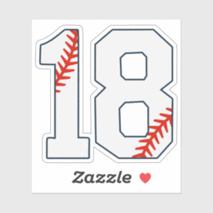 Baseball Jersey Number 18