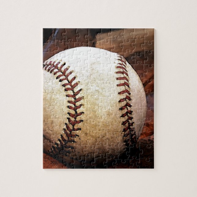 Baseball Jigsaw Puzzle (Vertical)